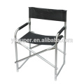 Chaise de direction, chaise de directeur en aluminium pliante